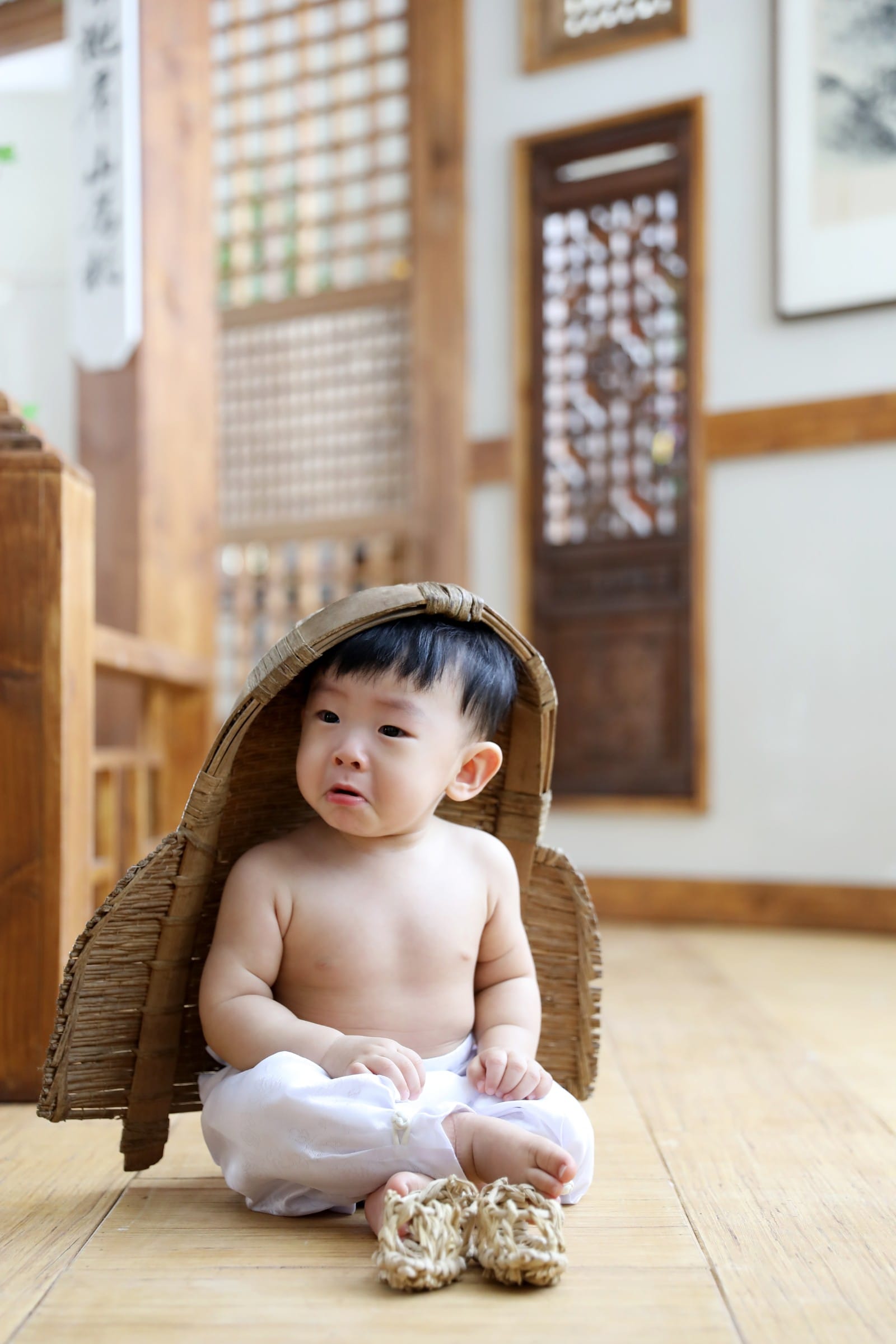 김포 실내 한옥 아기사진